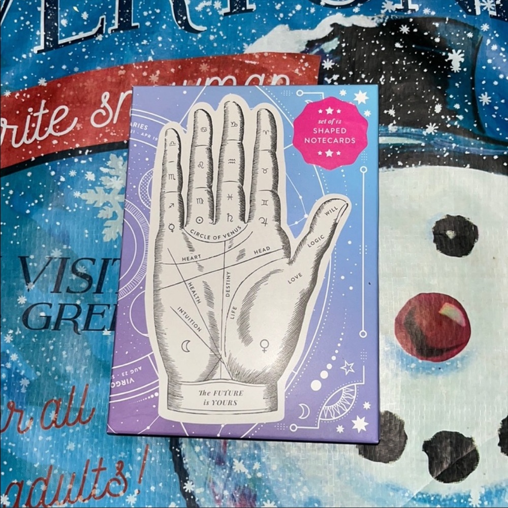 Galison 12 Assorted Notecards (includes Sticker Sheet)